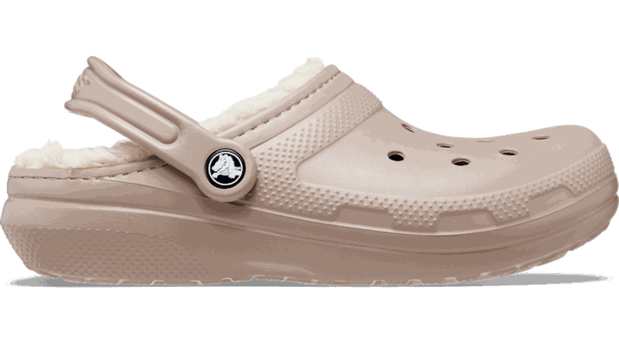 Crocs Classic Lined Sabots Unisex Mushroom / Bone 33 - Crocs FR Feed New - Modalova