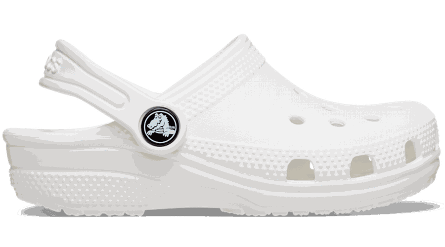 Crocs Toddler Classic Sabots Enfants White 19 - Crocs FR Feed New - Modalova