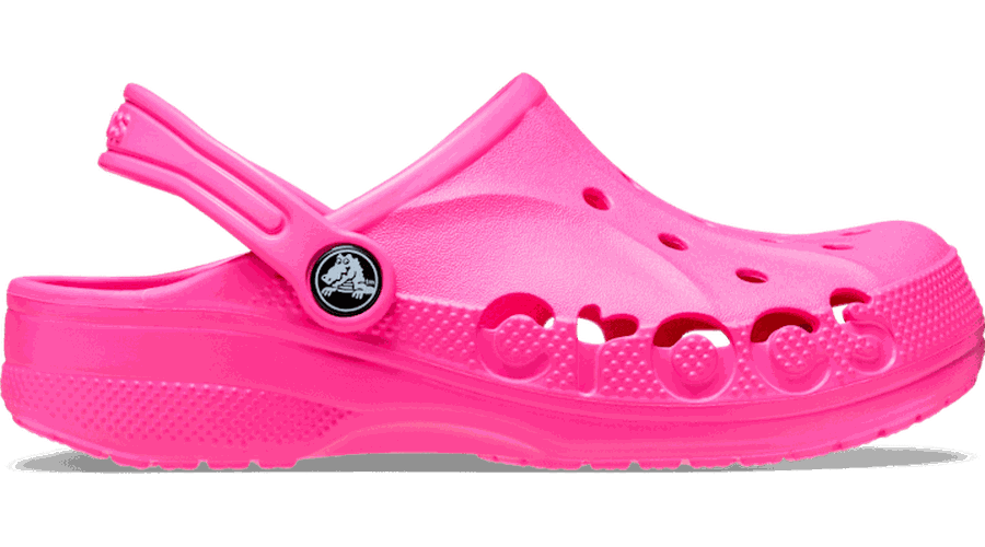 Toddler Baya Sabots Enfants Electric Pink 19 - Crocs - Modalova