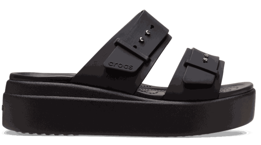 Crocs Brooklyn Buckle Sandales s Black 34 - Crocs FR Feed New - Modalova