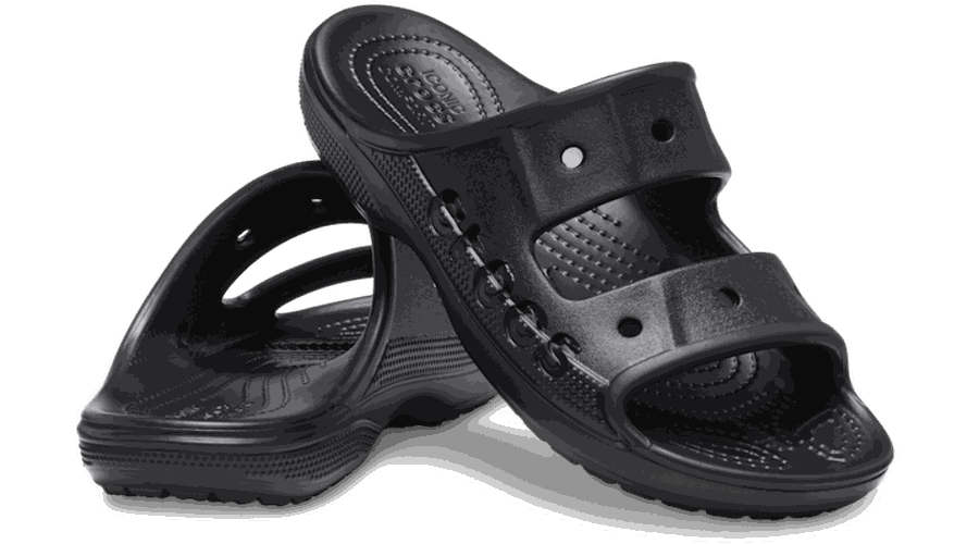 Crocs Baya Sandales Unisex Black 36 - Crocs - Modalova