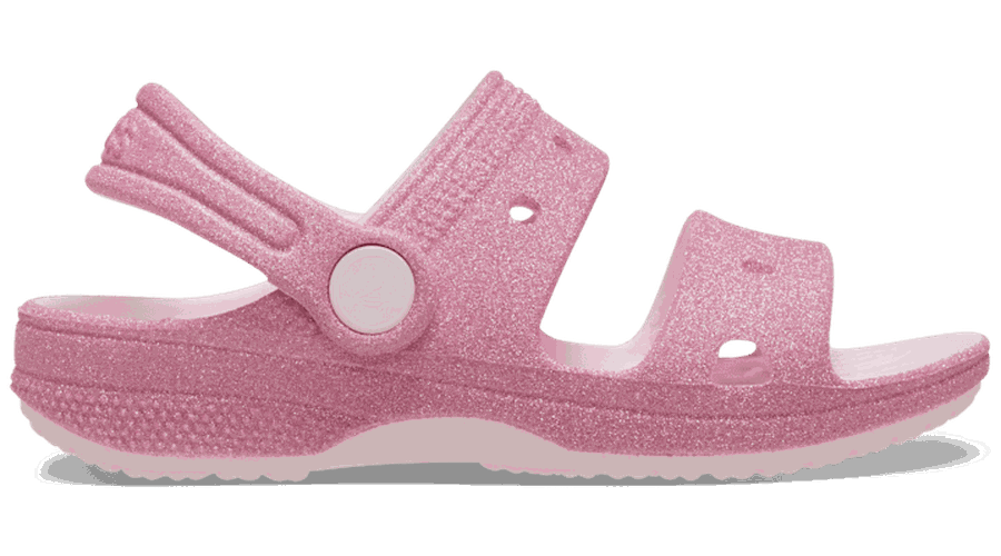 Toddler Classic Glitter Sandales Enfants Pink Milk 19 - Crocs - Modalova