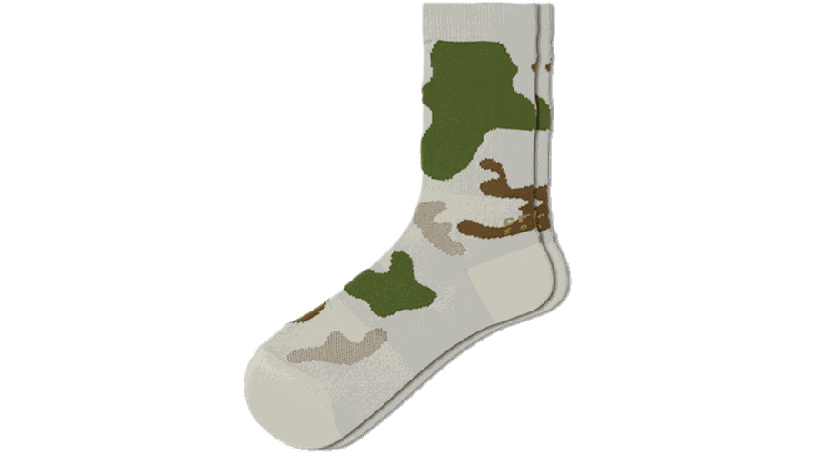 Crocs Socks Camo Crew Camo Chaussures Unisex L-XL - Crocs FR Feed New - Modalova