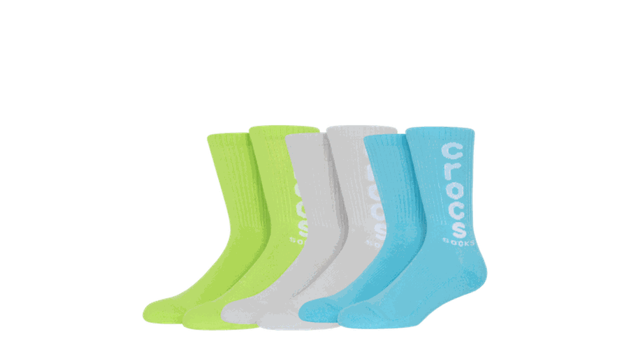 Crocs Socks Logo Crew 3-Pack Chaussures Unisex / L-XL - Crocs FR Feed New - Modalova
