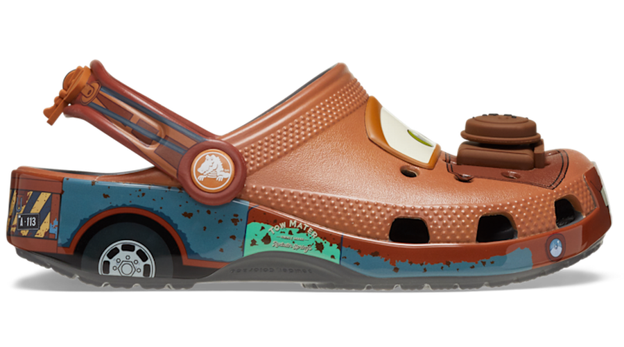 Crocs Classic Disney and Pixar Cars Mater Sabots Enfants Slate Grey 30 - Crocs FR Feed New - Modalova