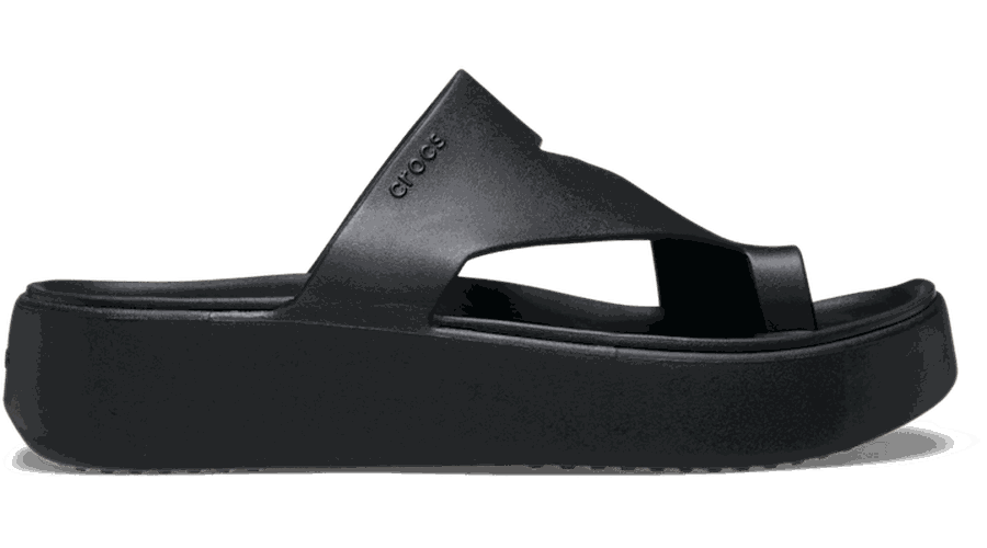 Crocs Getaway Platform Toe Loop Sandales s Black 33 - Crocs FR Feed New - Modalova