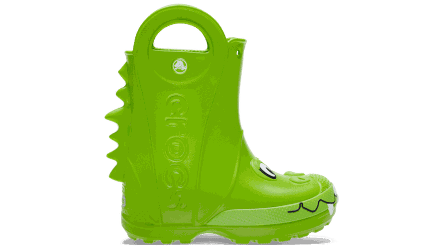 Handle It Duke Rain Boot Bottes Enfants Green 28 - Crocs - Modalova