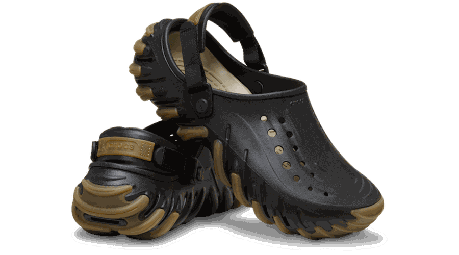 Echo Gum RO Sabots Unisex Black 36 - Crocs - Modalova