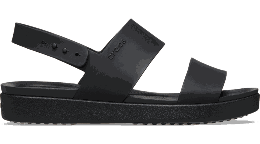 Brooklyn Backstrap Low Low Sandales s Black 33 - Crocs - Modalova