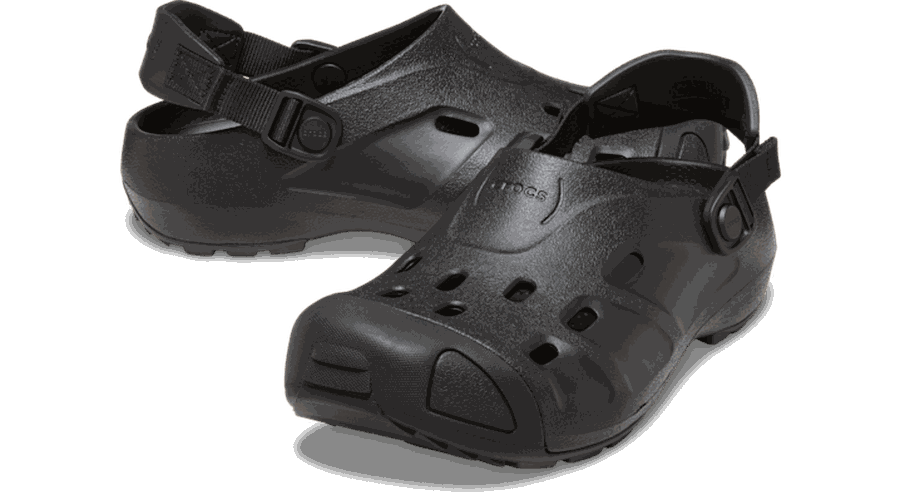 Quick Trail Sabots Unisex Black 36 - Crocs - Modalova