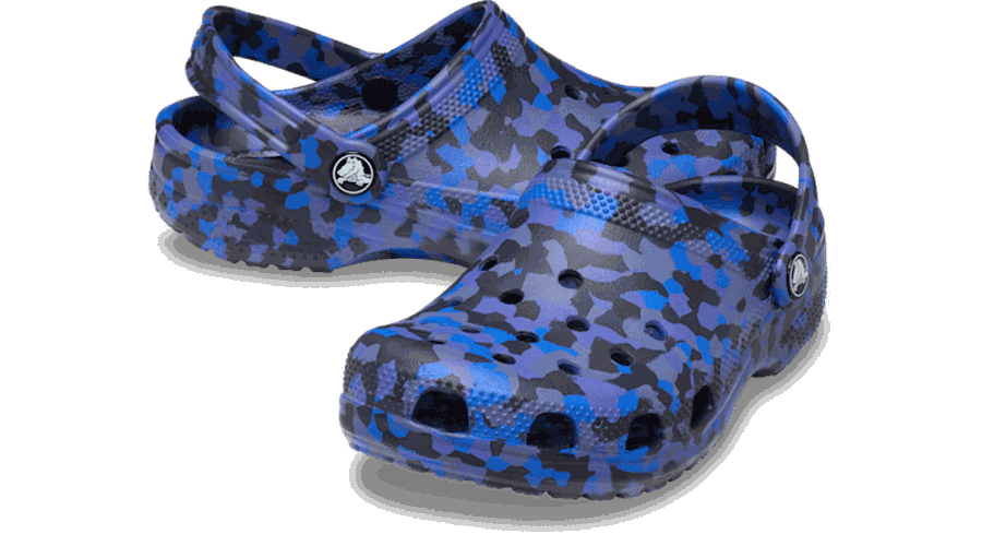 Classic Confetti Sabots Enfants Blue Bolt / Multi 28 - Crocs - Modalova