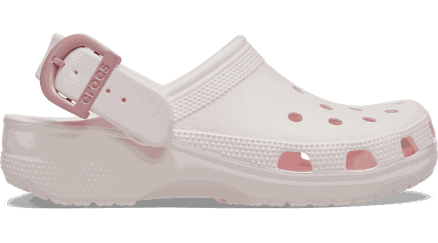 Classic Enamel Buckle Sabots Unisex Bubble Ice 33 - Crocs - Modalova