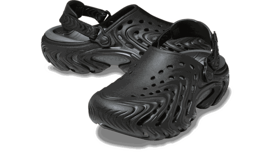 Echo II Chrome Sabots Unisex Black Chrome 46 - Crocs - Modalova
