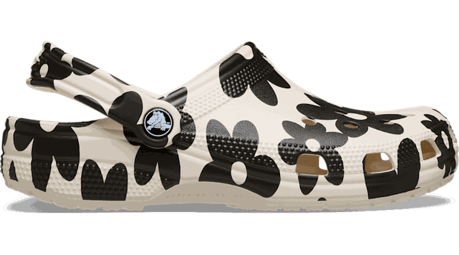 Classic Pop Petals Sabots Unisex Summit White/Multi 34 - Crocs - Modalova