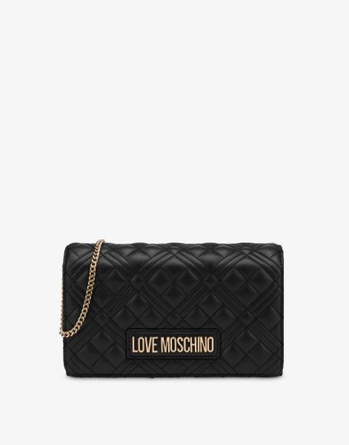 Pochette Matelassée Shiny Quilted - Love Moschino - Modalova