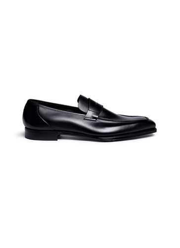 George' leather penny loafers - GEORGE CLEVERLEY - Modalova