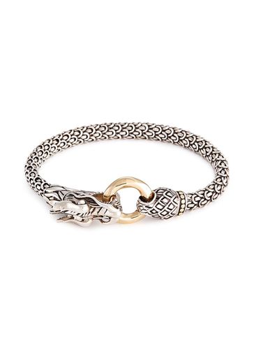 K yellow gold silver scaly dragon bracelet - JOHN HARDY - Modalova