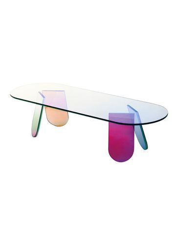 Shimmer console table - GLAS ITALIA - Modalova