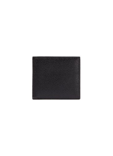 Pebble grain leather bifold wallet - THOM BROWNE - Modalova