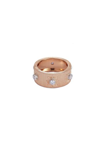 Macri Classica Eternelle' diamond 18k rose gold ring - BUCCELLATI - Modalova