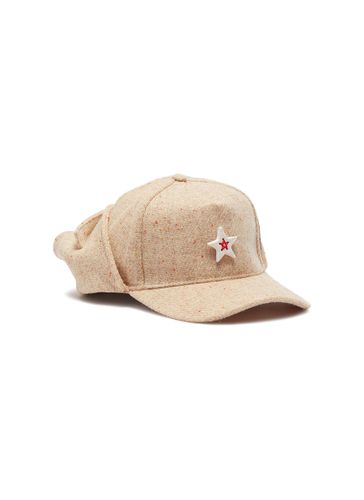 Ceramic star tweed baseball cap - SMFK - Modalova