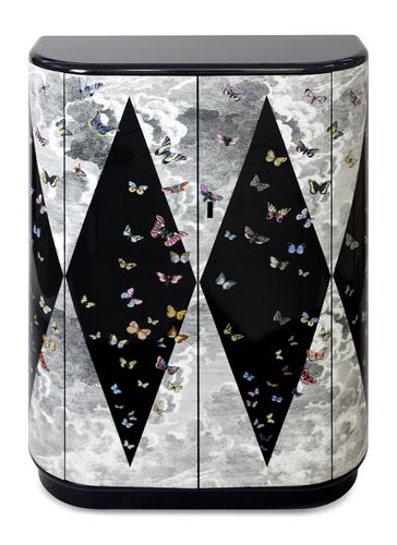 Curved Cabinet - Volo Magico - FORNASETTI - Modalova