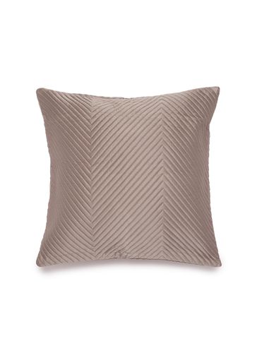 Herringbone cushion cover - Slate Grey - FRETTE - Modalova