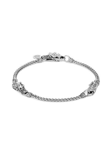 Legends Naga' silver station chain bracelet - JOHN HARDY - Modalova