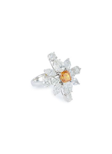 Diamond 18k white gold ring - LC COLLECTION JEWELLERY - Modalova
