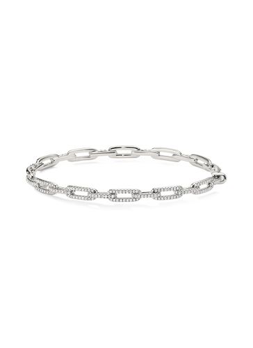 Stax' diamond 18k gold chain link bracelet - DAVID YURMAN - Modalova