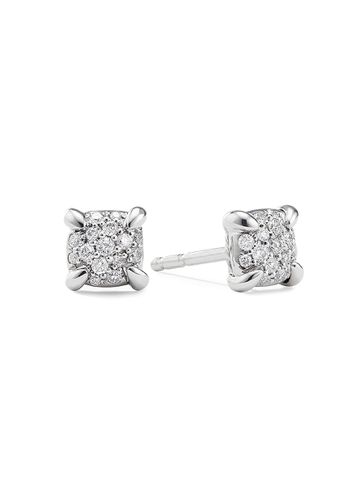 Precious Châtelaine' diamond 18k gold stud earrings - DAVID YURMAN - Modalova