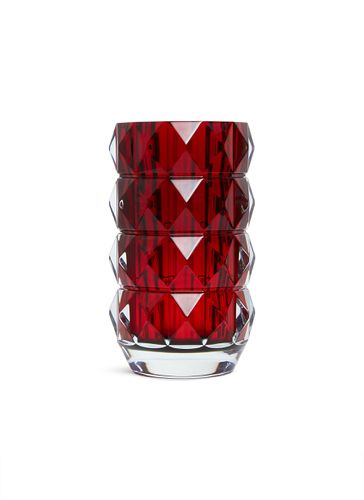 Louxor Round Vase - Red - BACCARAT CRYSTAL - Modalova