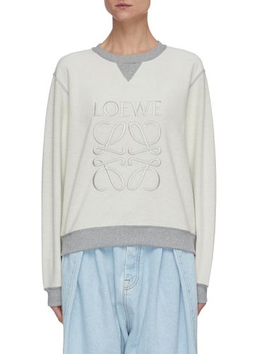 Anagram print sweatshirt - LOEWE - Modalova