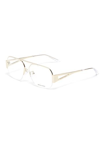 Half metal frame optical glasses - BOTTEGA VENETA - Modalova