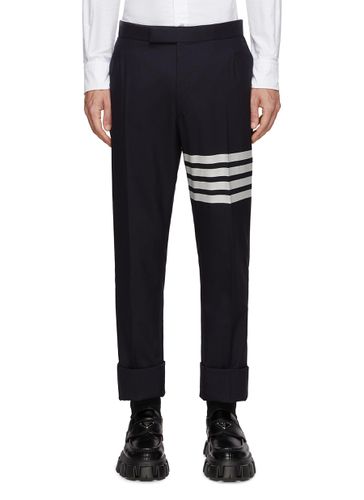 Bar Backstrap Suiting Pants - THOM BROWNE - Modalova