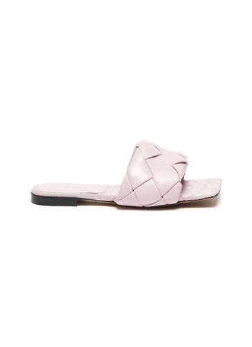 BV Lido' Intrecciato Leather Flat Sandals - BOTTEGA VENETA - Modalova