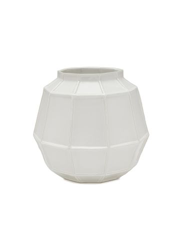 Facet Medium Ceramic Vase - White - PIET HEIN EEK - Modalova