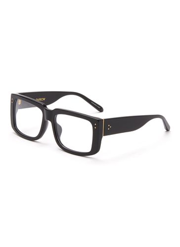 Morrison' oversized rectangular optical glasses - LINDA FARROW VINTAGE - Modalova