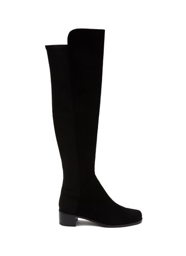 ‘RESERVE' STRETCH SUEDE KNEE HIGH BOOTS - STUART WEITZMAN - Modalova