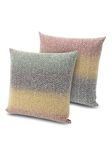 Yzeure Gradient Jacquard Cotton Wool Blend Cushion - MISSONI HOME - Modalova