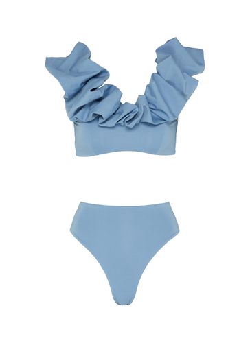 Lucila' ruffled scoop neck bikini set - MAYGEL CORONEL - Modalova