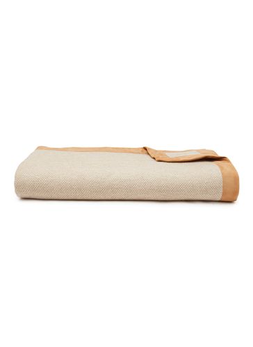 Tuilleries Bed Cover - Ivory/Camel - FRETTE - Modalova