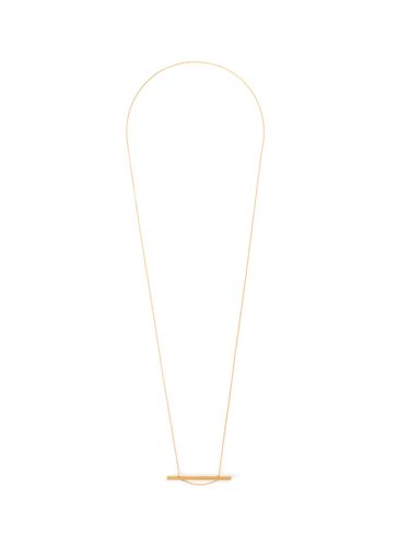 K gold bar pendant necklace - SHIHARA - Modalova