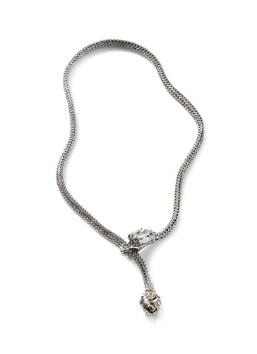 ‘LEGENDS NAGA' 18K GOLD STERLING SILVER NECKLACE - JOHN HARDY - Modalova