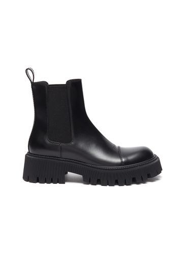 Tractor' Chunky Outsole Leather Chelsea Boots - BALENCIAGA - Modalova