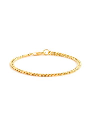 K Gold Vermeil Round Curb Chain Bracelet - MISSOMA - Modalova