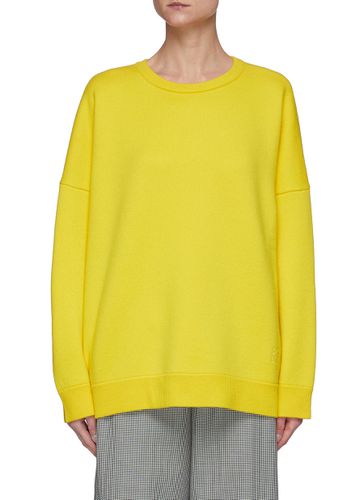 Anagram Appliqued Cashmere Knit Sweater - LOEWE - Modalova