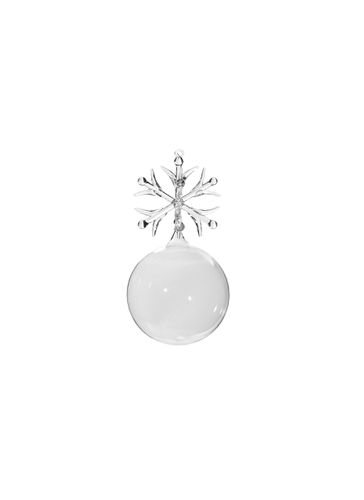 Snowflake Glass Ball Ornament - Clear - SHISHI - Modalova