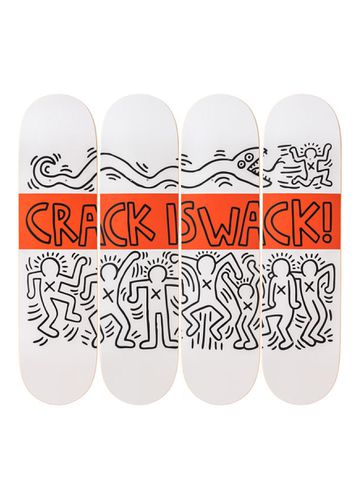 Keith Harring 'Crack Is Whack' Skateboard - THE SKATEROOM - Modalova