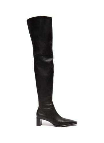 Aldrich' Square Toe Over The Knee Leather Boots - ALEXANDER WANG - Modalova